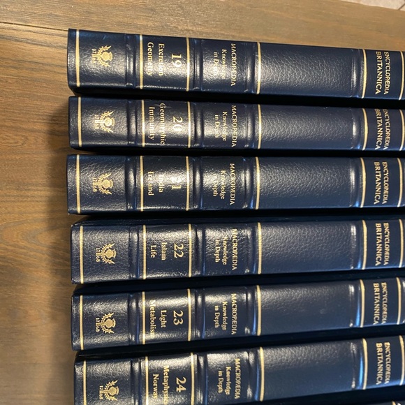 Encyclopedia BRITANNICA 1768 gold edition rare - Picture 4 of 6